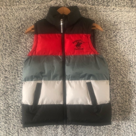 U.S. Polo Assn.Boys Black Bubble Sleeves Jacket Size 8 10 New With Tag - Picture 6 of 8